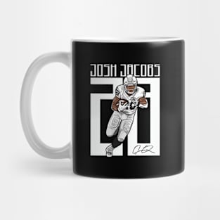 Josh Jacobs Las Vegas Number Mug